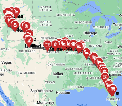 RV Roadtrip from Orlando to Billings